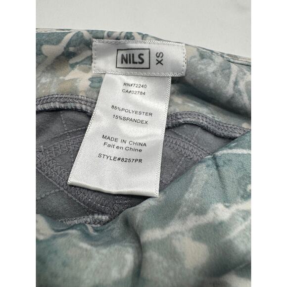 NILS Lucy Baselayer Pants XS High Rise Ankle Fleece Lined Sweat-wicking Leggings - Picture 5 of 8